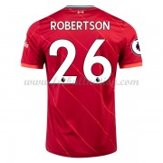 Premier League Fotballdrakter Liverpool 2021-22 Andrew Roberston 26 Hjemme Draktsett..